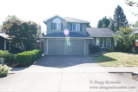 70's/80's Suburban Home Traditional with 2 car garage 2 story on Small lot