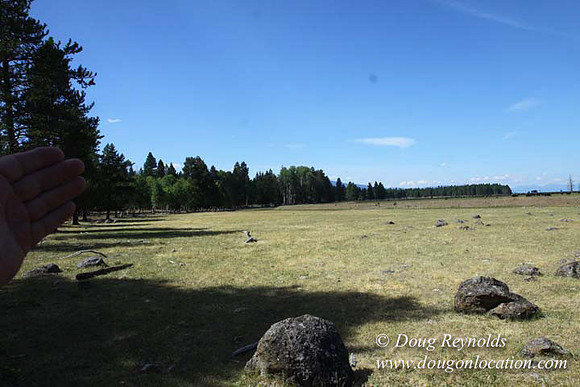 Ranch 18 South side of Hwy  has 2500 Acres of green fields Creeks water crossing Bridges on a Large Lake and miles of Dirt roads Oak trees  Forest land ATV Trails cows