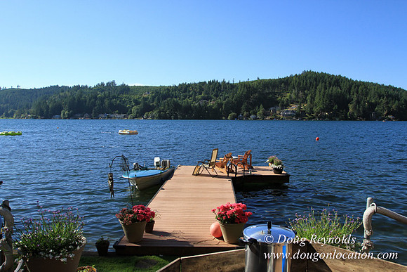 Boat, Cabin, Dock, Home, "Lake House", Ramp, Scotts, WA, Washington, Yard, deck, "green. Beach"