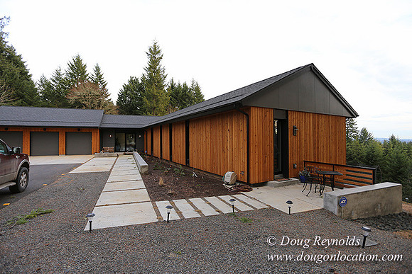 Modern Contemporary Green Home Portland Oregon Northwest Dwell Style, family house