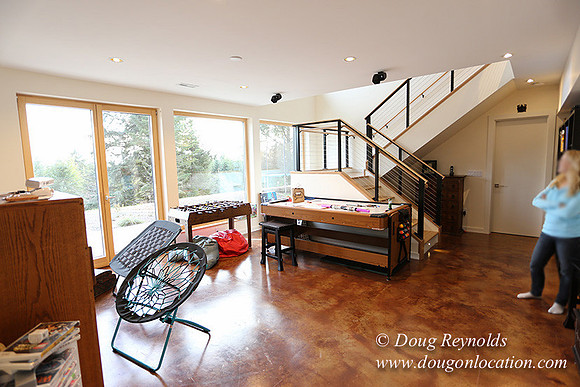 Modern Contemporary Green Home Portland Oregon Northwest Dwell Style, family house