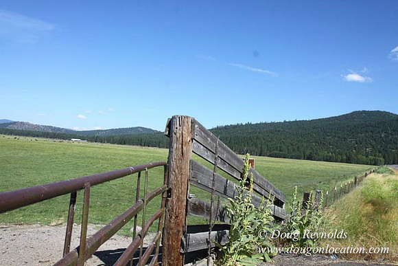 Ranch 18 South side of Hwy  has 2500 Acres of green fields Creeks water crossing Bridges on a Large Lake and miles of Dirt roads Oak trees  Forest land ATV Trails cows