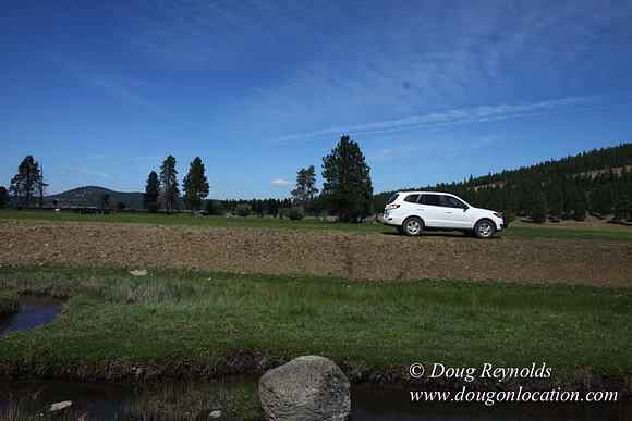 Ranch 18 South side of Hwy  has 2500 Acres of green fields Creeks water crossing Bridges on a Large Lake and miles of Dirt roads Oak trees  Forest land ATV Trails cows