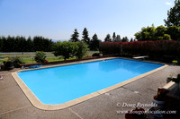 "2 Barns", "2 car garage", "40+ Acres", "PDX Zone", Pool, "White Fence", cows, "farm House", "rap around dive", "well maintained"
