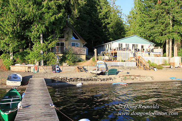 Boat, Cabin, Dock, Home, "House lake", WA, Washington, Yard, deck, "green. Beach"