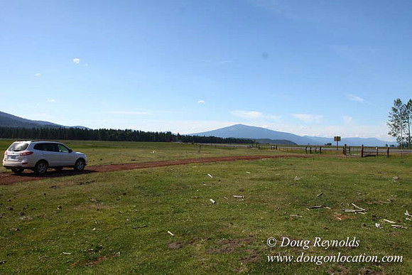 Ranch 18 South side of Hwy  has 2500 Acres of green fields Creeks water crossing Bridges on a Large Lake and miles of Dirt roads Oak trees  Forest land ATV Trails cows