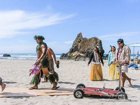 Limbo Ucare at the Beach
