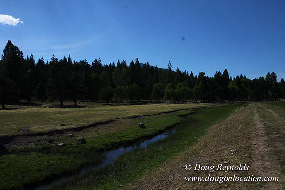 Ranch 18 South side of Hwy  has 2500 Acres of green fields Creeks water crossing Bridges on a Large Lake and miles of Dirt roads Oak trees  Forest land ATV Trails cows