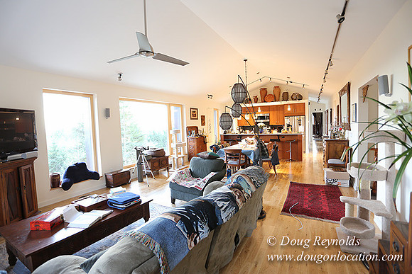 Modern Contemporary Green Home Portland Oregon Northwest Dwell Style, family house