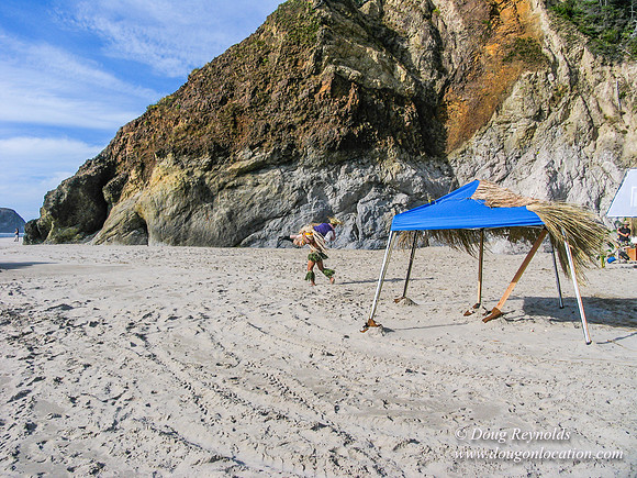 Limbo Ucare at the Beach