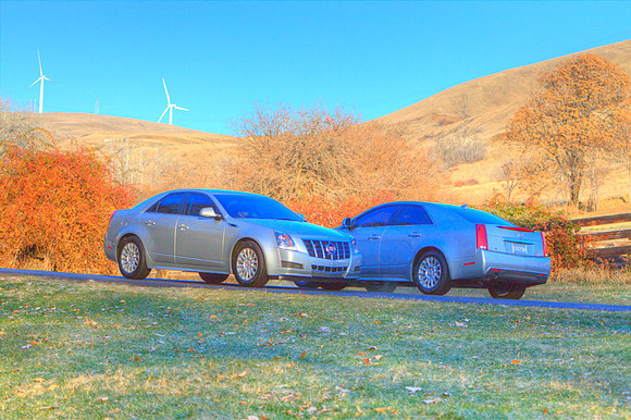Zwart Cadillac CTS Balance