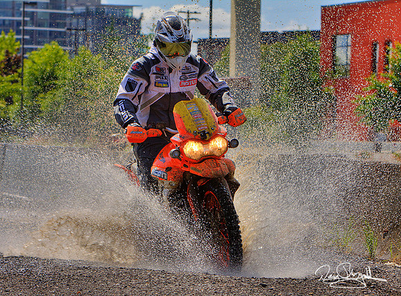 Icon Motosports Portland to Dakar Production Photos