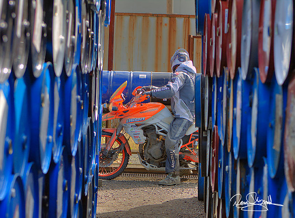 Icon Motosports Portland to Dakar Production Photos