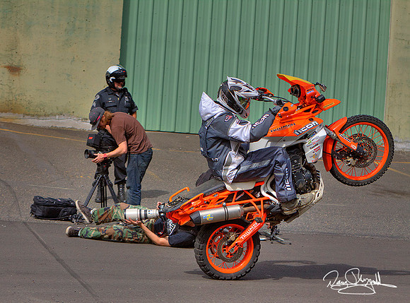 Icon Motosports Portland to Dakar Production Photos