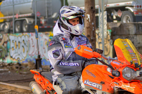 Icon Motosports Portland to Dakar Production Photos
