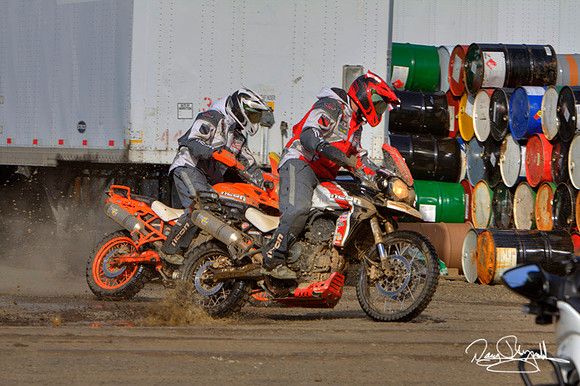 Icon Motosports Portland to Dakar Production Photos