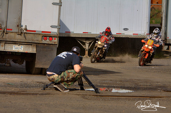 Icon Motosports Portland to Dakar Production Photos