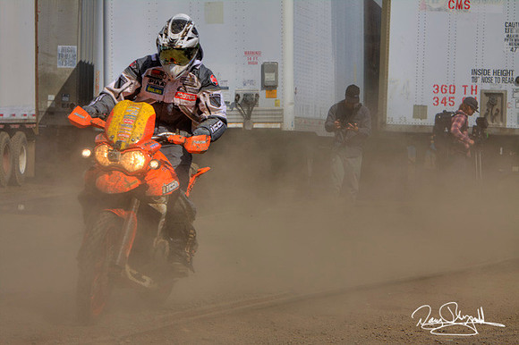 Icon Motosports Portland to Dakar Production Photos