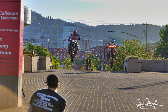 Icon Motosports Portland to Dakar Production Photos