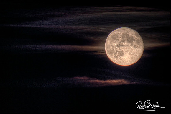 Moon and Clouds