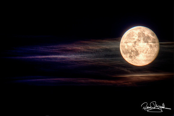 Moon and Clouds