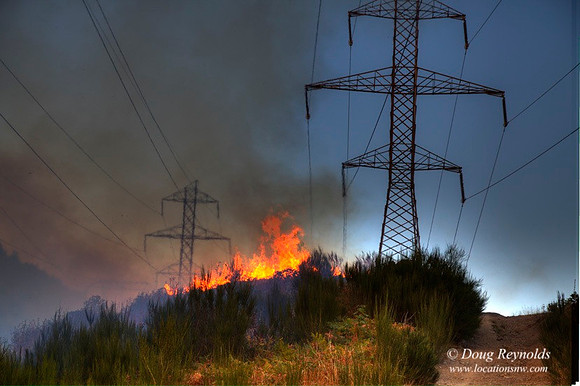 Lolo Pass Fire