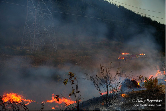 Lolo Pass Fire