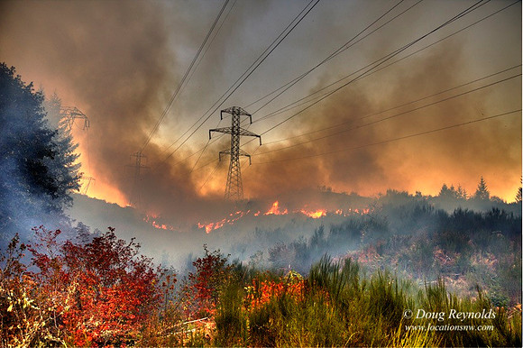 Lolo Pass Fire