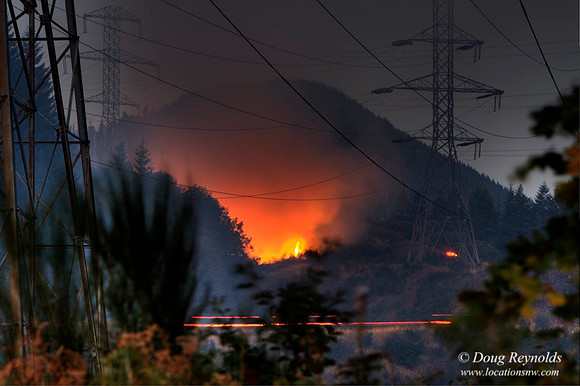 Lolo Pass Fire