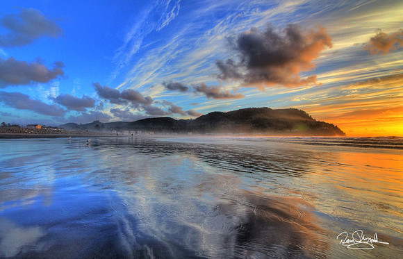 Sunset on the Oregon Coast