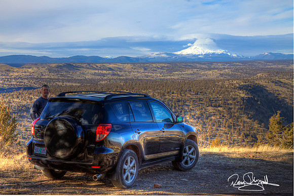 Toyota, Dirt, road, Mountain