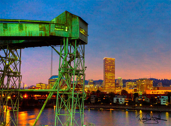 Sunset Portland, Oregon