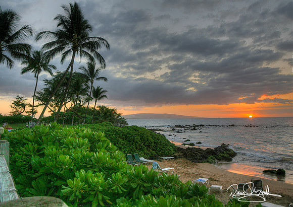 Maui Sunset-szsg-H6382BL