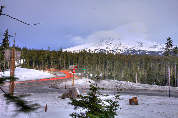 Mt Hood with Snow