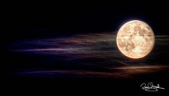 Moon and Clouds