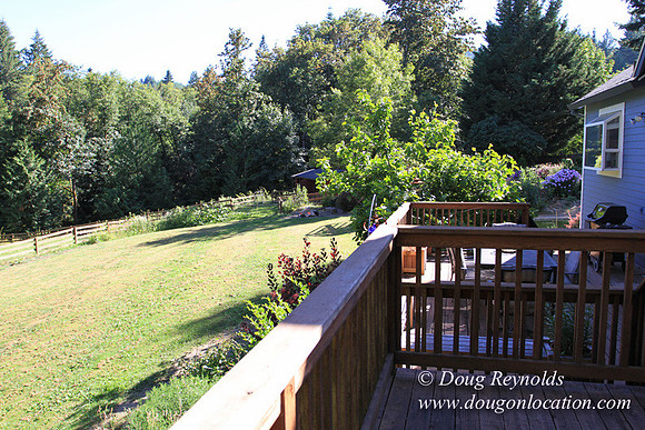 Traditional Style Home small farm with large kitchen great room, 2 story, 2 car garage on Acreage with large back yard, large front yard, garden, pond, deck, goats, bees, shop, PDX Zone