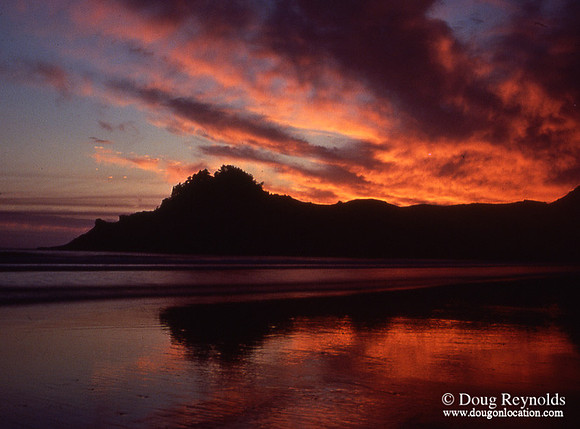 Sunset on the Oregon Coast