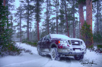 Truck in Snow