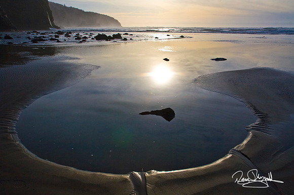 Sunset on the Oregon Coast
