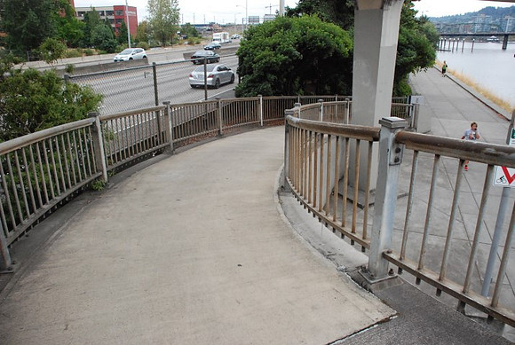 Spiral ramp Morrison Brdg-0092