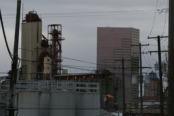 The grungier side of Portland