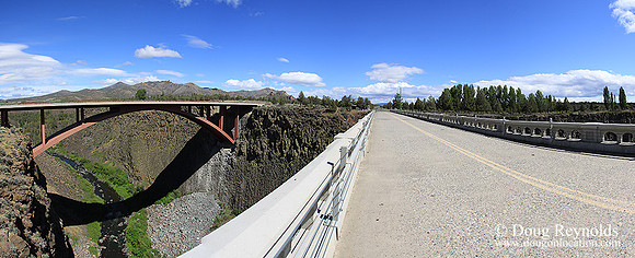 New bridge viewed from old Bridge