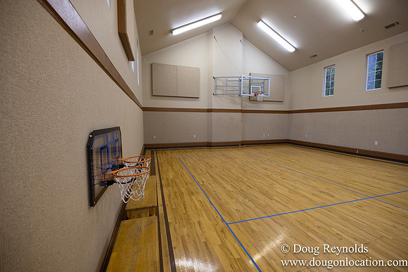 Pat's Gym Basket ball court-