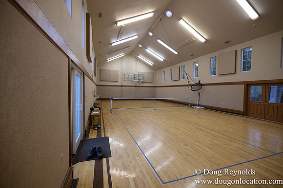 Pat's Gym Basket ball court-