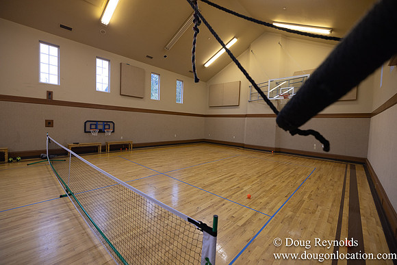 Pat's Gym Basket ball court-