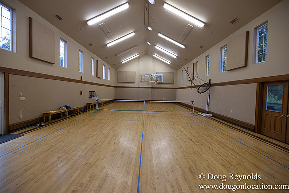 Pat's Gym Basket ball court-