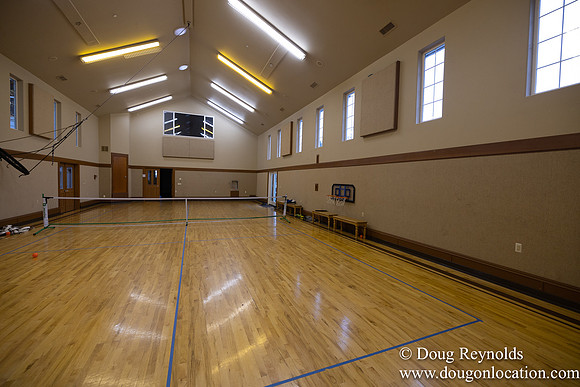 Pat's Gym Basket ball court-