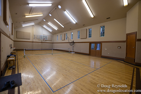Pat's Gym Basket ball court-