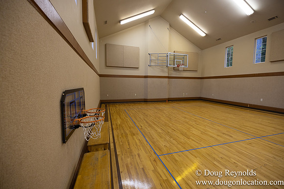 Pat's Gym Basket ball court-