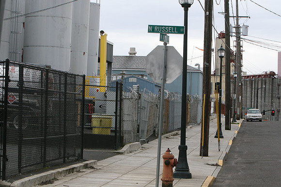 The grungier side of Portland